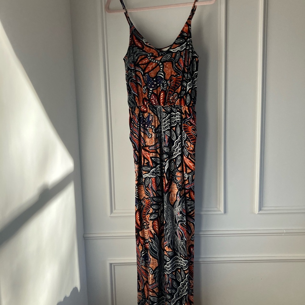 H&M Multicolor Patterned Jumpsuit